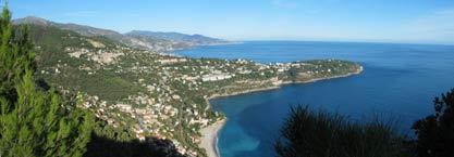 Free Flying Site of  Roquebrune Cap Martin (French Riviera)