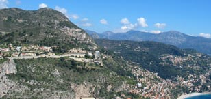 Site de parapente de Roquebrune Cap Martin.