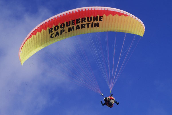 Parapente biplace Mrak  Roquebrune