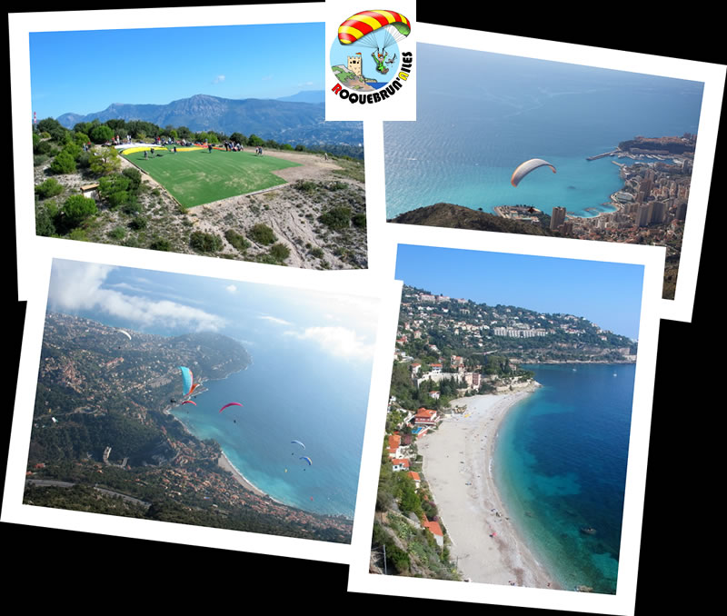 Site de parapente du Mont Gros  Roquebrune Cap Martin