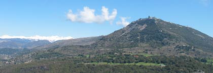 Site de Roquebrune Cap Martin :  Mont Agel