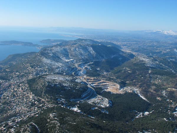 Cte d'Azur ennneige.