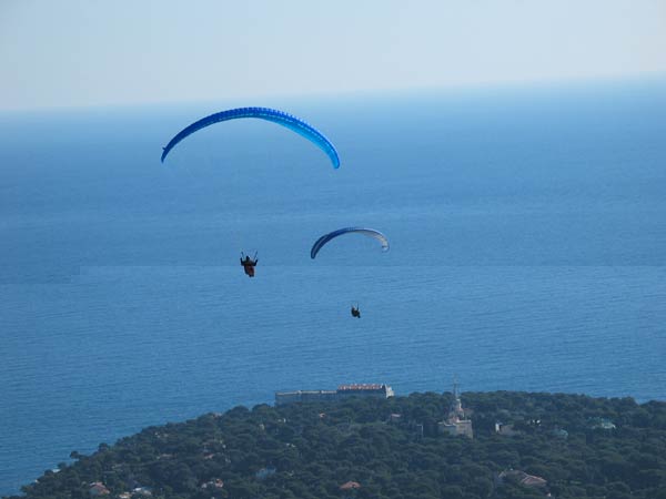 Soaring sur le Cap Martin.