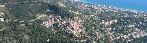 Le vieux village de Roquebrune.